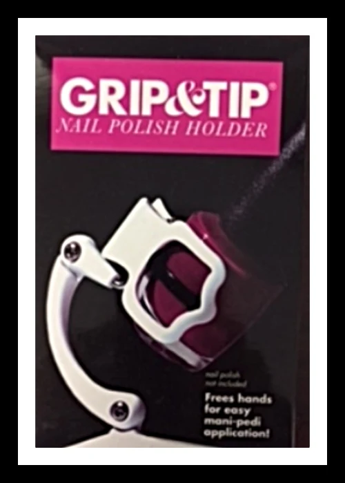 
Easy manicures - Grip and Tip Nail Polish Holder 