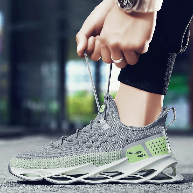 

Hot sale upper breathable fashion sneakers casual men's sports shoes men, Optional