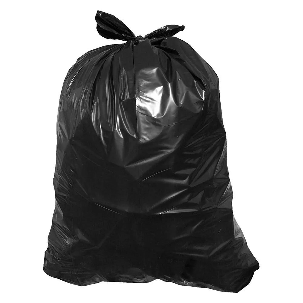 42 50 Gallon 3 Mil Heavy Duty Contractor Cleanup Top Wave Trash Bags With Flaps Low Price