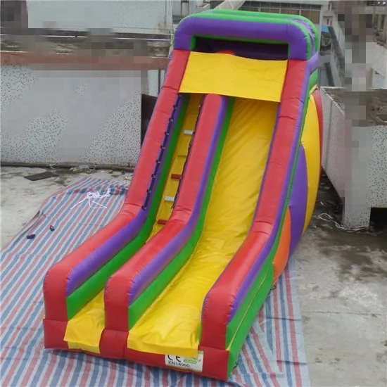 colorful inflatable slide
