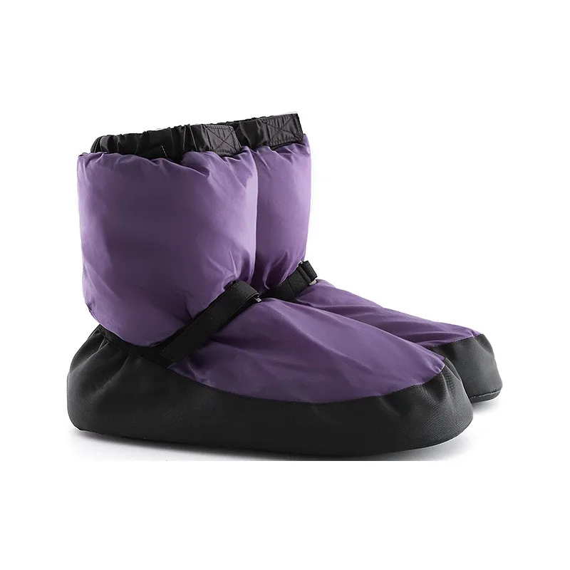 

Wholesale New Coming High Quality Foldable Girls Women Winter Training Wear Warming up Dance Booties Ballet Boots