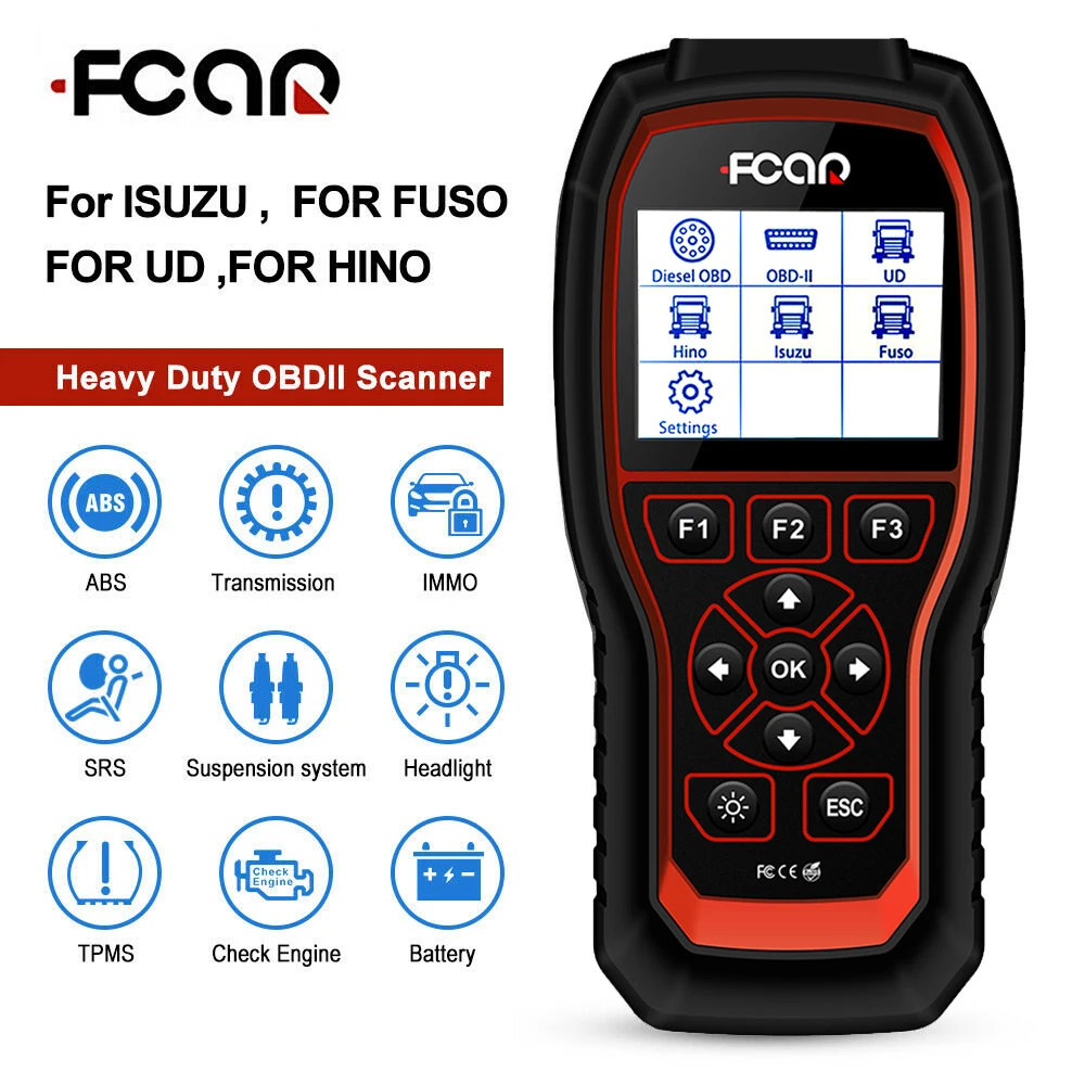 Fcar Hds 300 Universal Auto Diagnostic Scanner Code Reader For Cars And