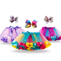 

Princess Tutu Skirt Baby Girls Clothes Fancy Unicorn Rainbow Kids Party Tutu for Girls Skirts Children Ball Gown Multi-Layers