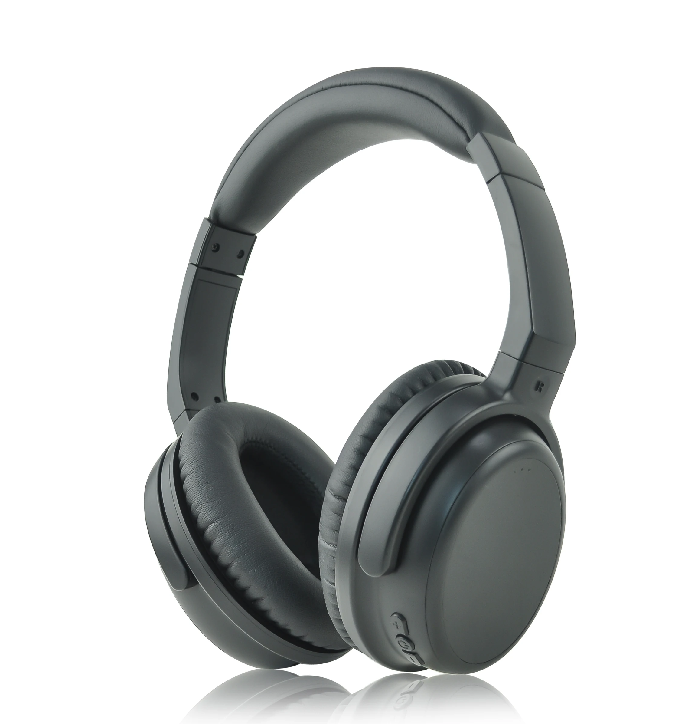 

BT80 Wireless Bluetooth On-Ear Headphones with 20 hours Long Battery Life - Black
