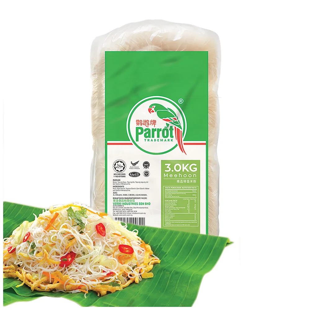
Buy in Bulk Halal Rice Vermicelli Noodles/Pasta in 3kg Pack 