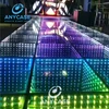 CE illuminated led pixel rgb visualization 3D LED video dance floor
