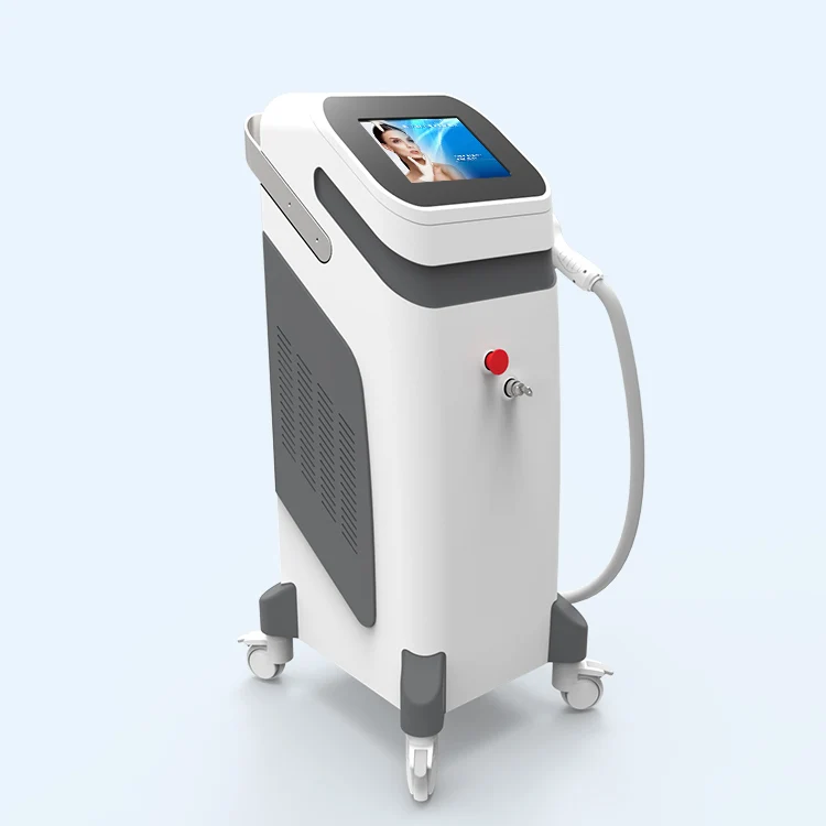 

CE Approved Professional Vertical 1200W 808nm Laser Hair Removal Machine Triple Wavelengths Permanent Hair Removal Device