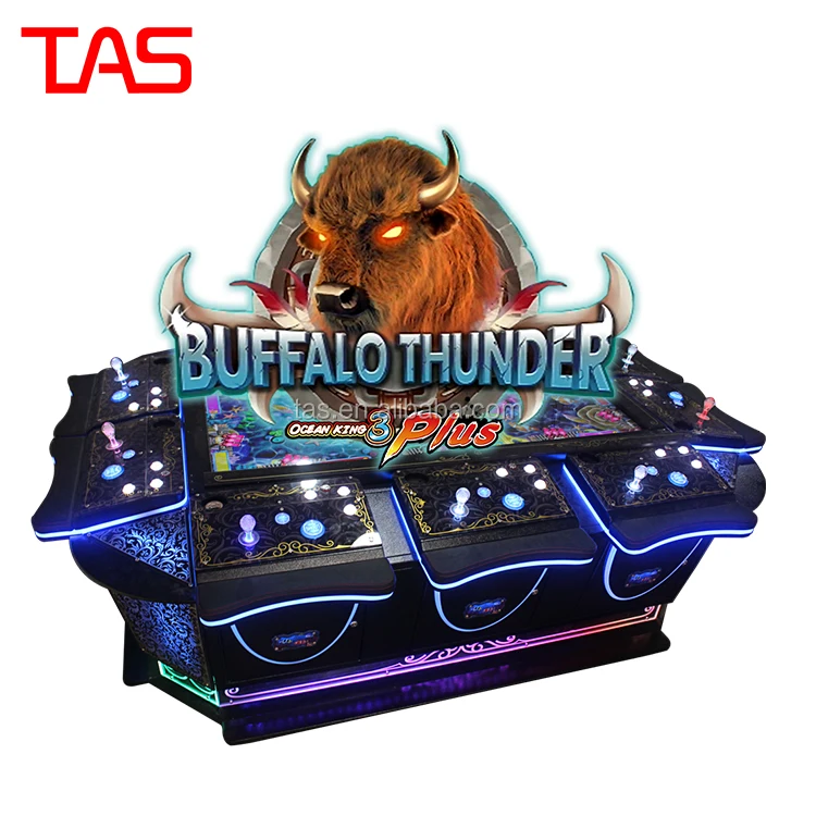

8 Players Hot Sale Ocean King Fish Game Video Game Buffalo Thunder Casino Game, Customize
