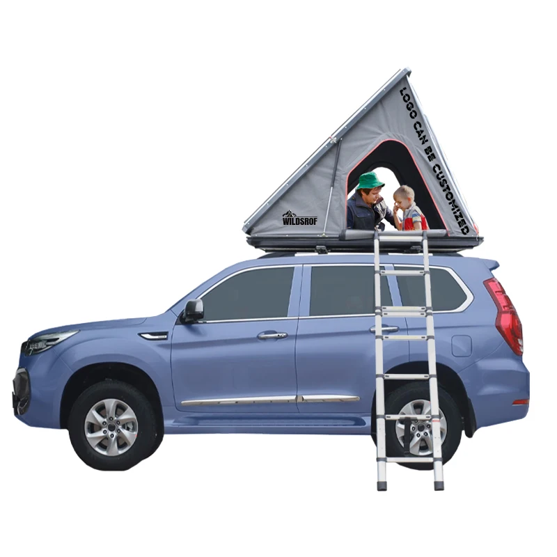 

WILDSROF diy roof top tent sale large space 2 person car top tent hard shell roof top tent hard shell