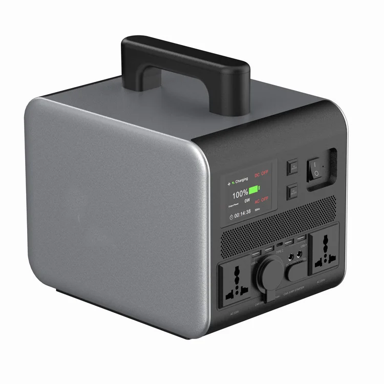 

Portable Power Station Explorer 500W with 2 AC output Solar Mobile Lithium Battery Pack for Outdoor RV/Van Camping, Emergency