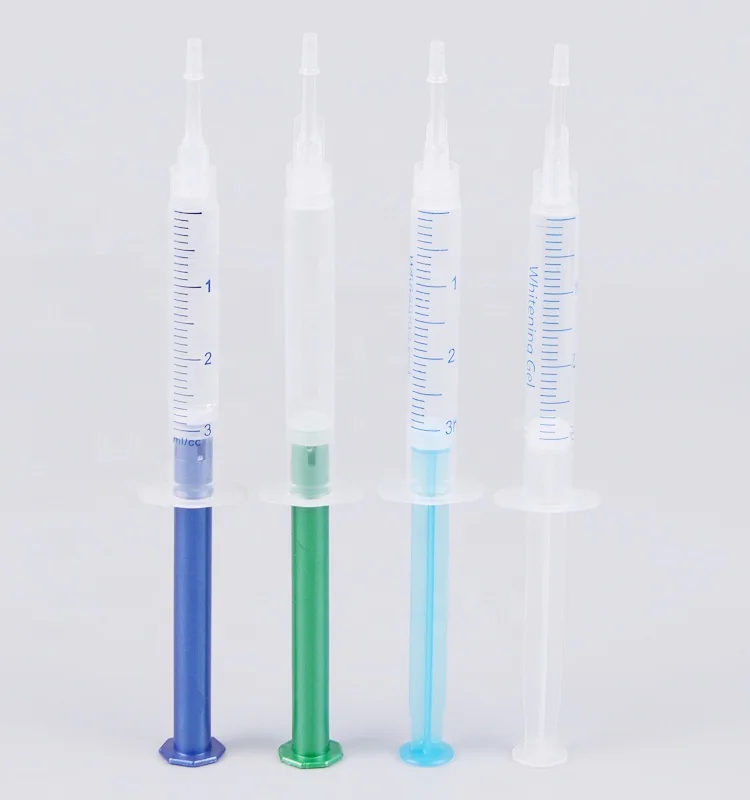

35% CP HP peroxide customize 1.2ml 3ml 5ml 10ml Teeth Whitening Gel syringe with private logo