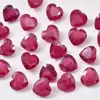 Natural African Ruby Heart for Jewelry