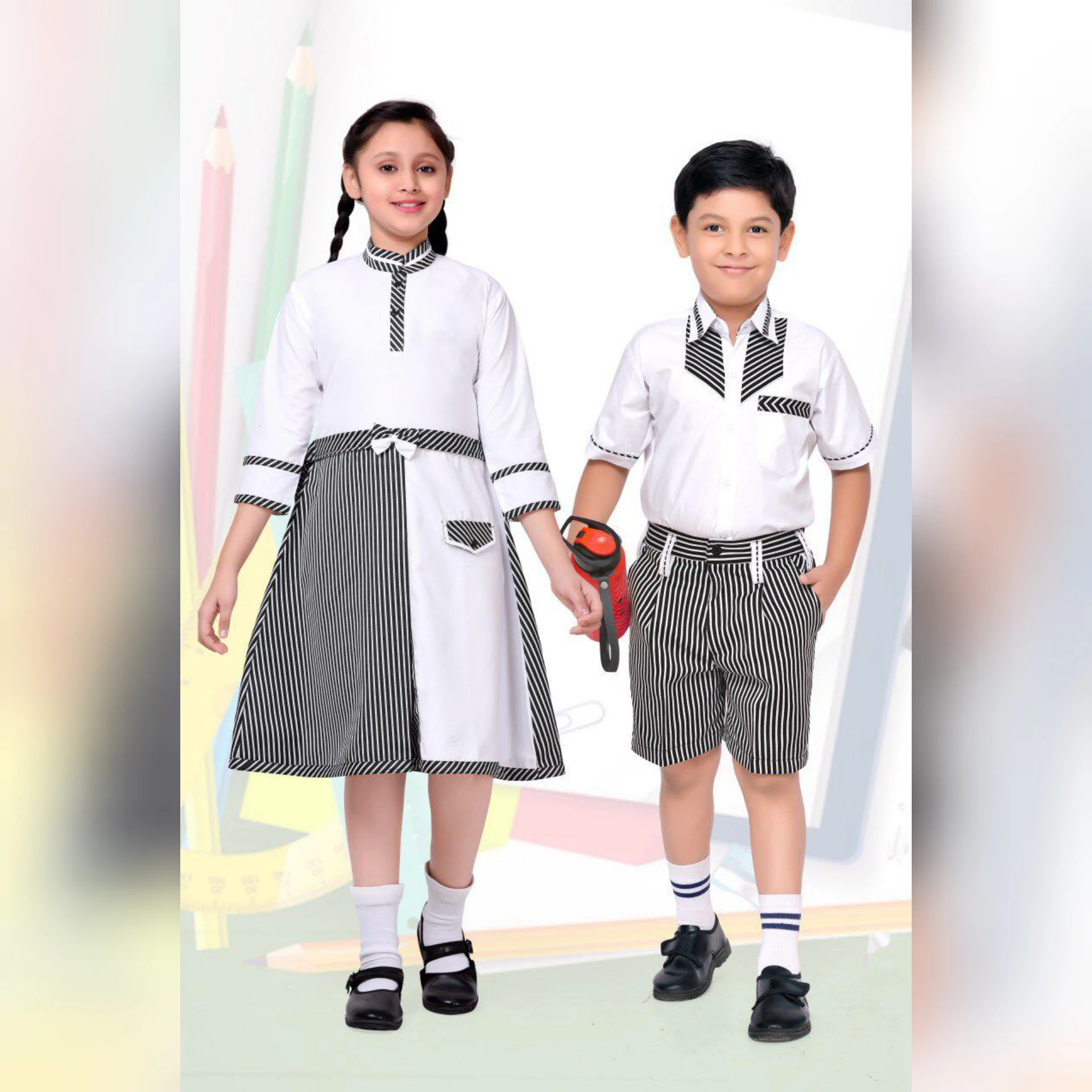 Mid School School Uniform For All Age And Size - Buy Kindergarden ...