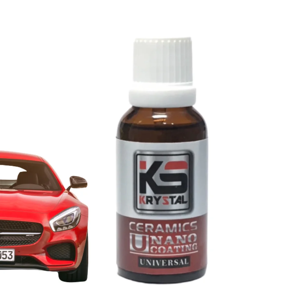 
9H Super Hydrophobic Ceramic Coating Easy to Apply 30 Minutes Waiting Time 12 Month Duration Works on Car Paint, Metal and Wood 