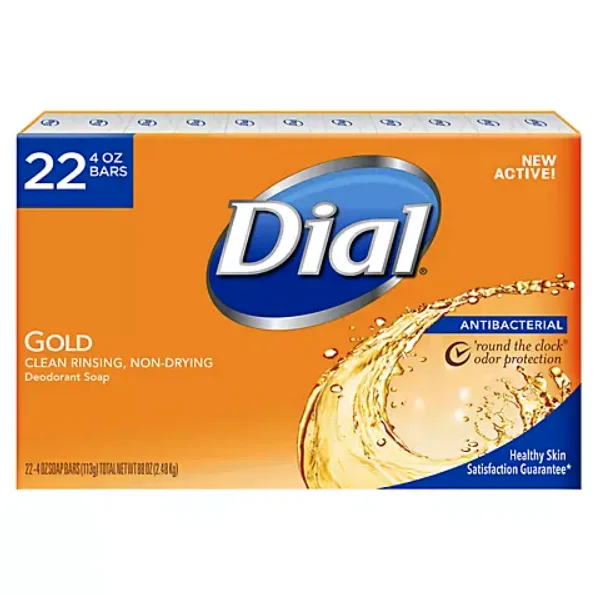 

Dial Gold Antibacterial Bar Soap (Pack of 22)