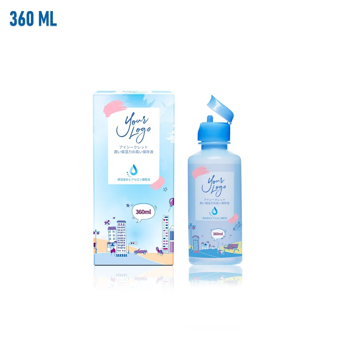 
Good Price Hotselling OEM Welcome 360 ml Multi-Purpose Lens Solution 