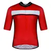 Wholesale Cycling Jersey Men Tops Biking Shirts Short Sleeve Bike Clothing Full Zipper Bicycle Jacket Pockets