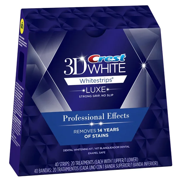 

3D White strips 3DWhite Professional Effects 1 box 20 Pouches 40 Strips