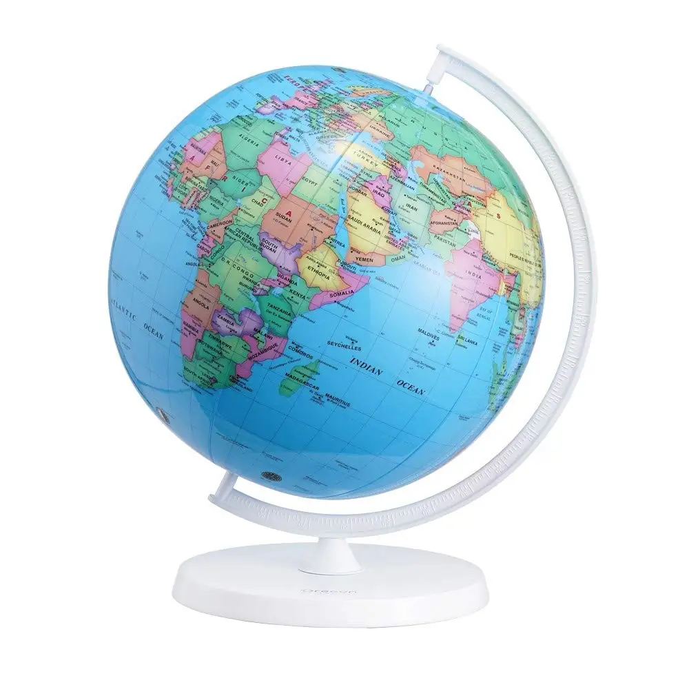 Inflatable Toy Globe Tellurion Training Geography Map Balloon Water Ball 40 C M4 for sale online