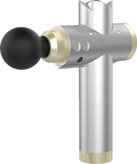 

1kg mini acupoint muscle massage gun designed for sports and fitness, Silver