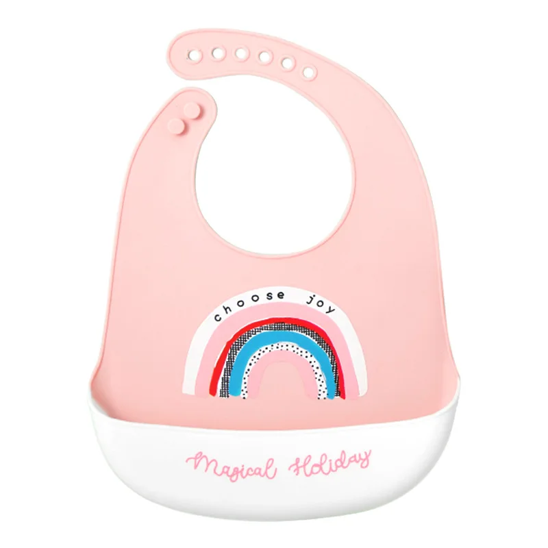 

Everystep Silicone Baby Bib with Cather Waterproof, Picture