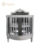 Luxurious Circular rounded Wooden Cot