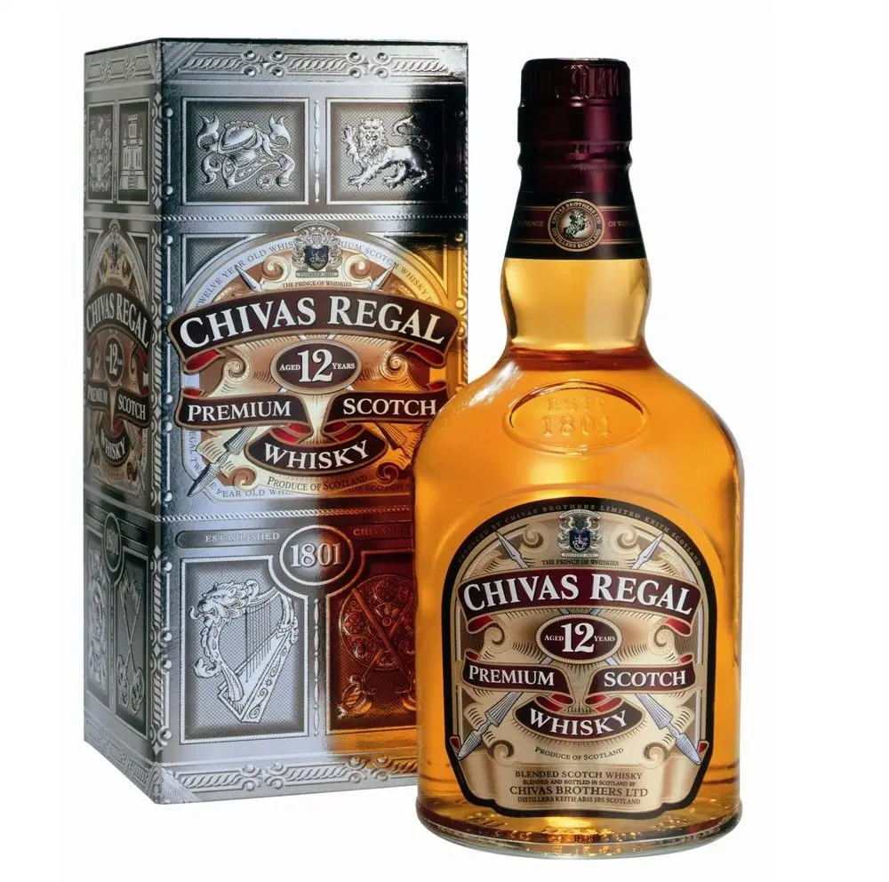 chivas regal scotch whisky and all kinds of bourbons , vodka