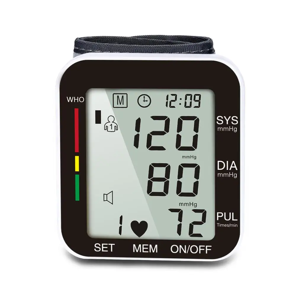 
OEM Hot Sale Electric CE Approved BP Machine Wrist Blood Monitor Blood Pressure Monitor 