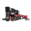 Focusrites Scarletts 2i2 USB Audio Recording Interface Studio Pack 2nd Gen with Headphones, Microphone, Recording Software