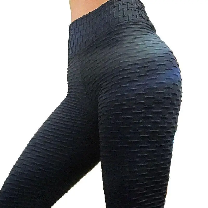 

2021 Hot Sale Women Bubble Yoga Pants High Waist Colorful Skinny Sport Leggings Plus Size Women Clothing