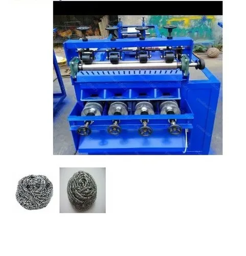 
Stainless Steel Scrubber Making Machine 