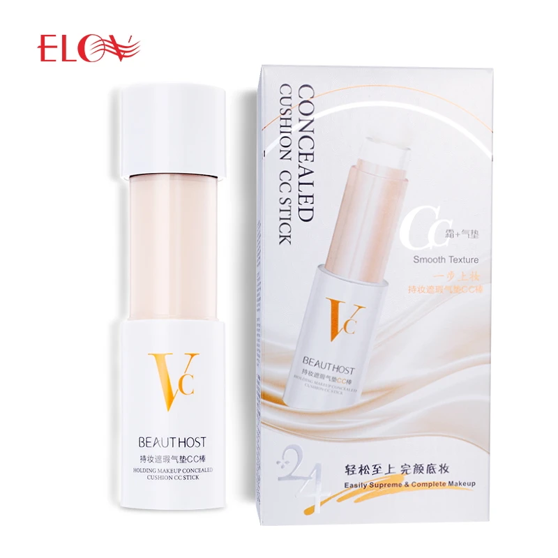 

Wholesale Beauty Host VC Vitamin C Makeup Concealer Natural Color Makeup Cushion CC Cream Stick Correct