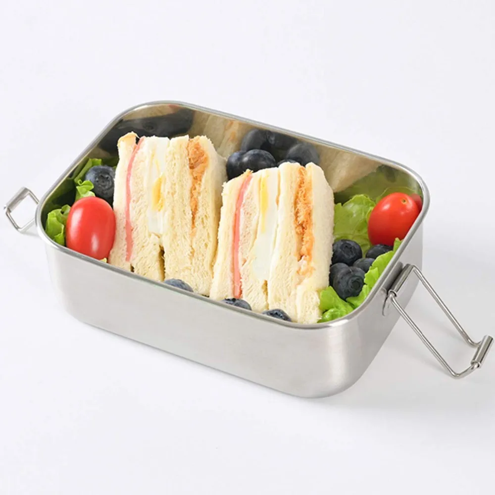 Stainless Steel Double Decker Lunch Box For Home And Office Buy Lunch
