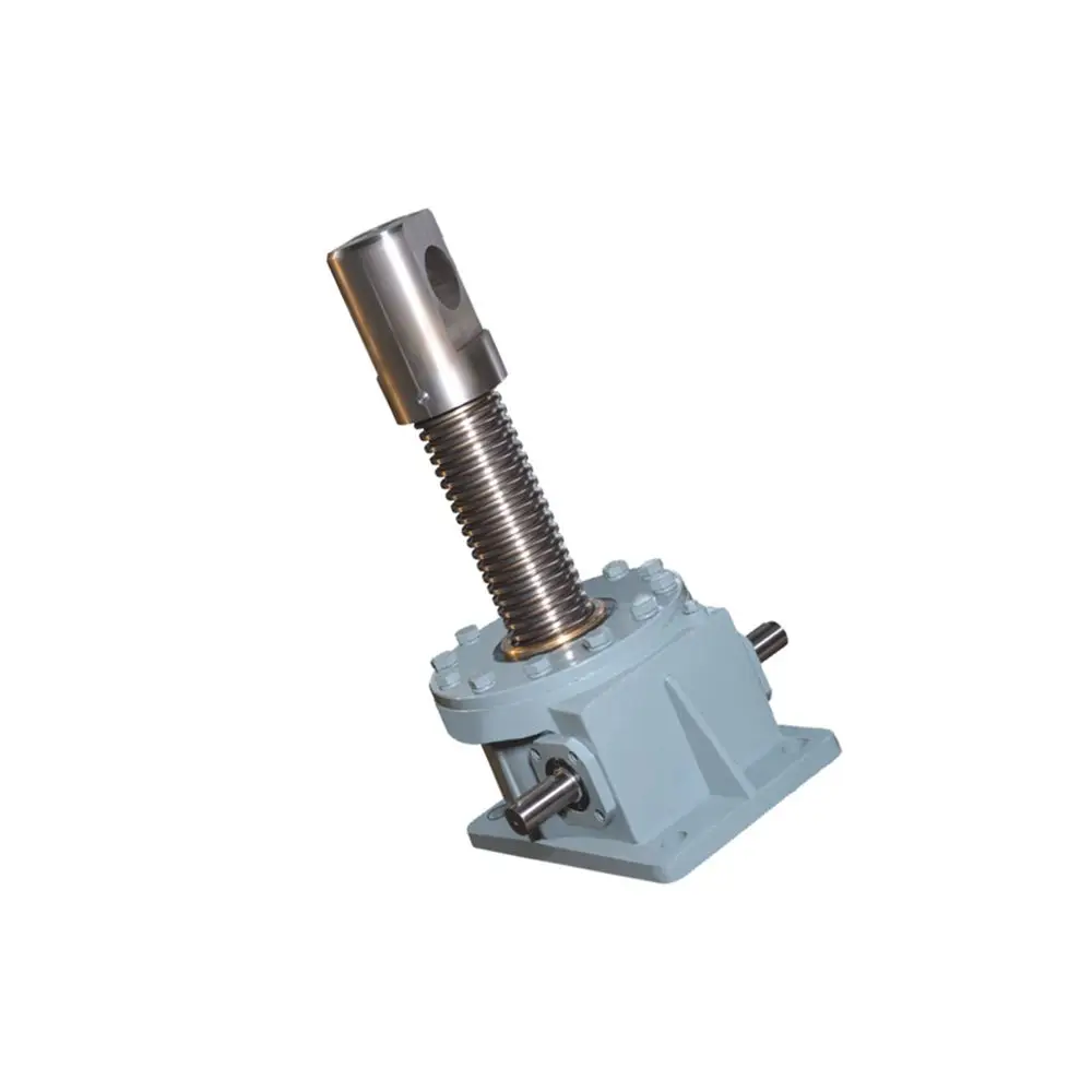 SWL worm screw jack lifter with long transmission motor engine speed reducer gearbox screw jacks Ue2a5fa2927814ea6a6d81674111eb8c7r