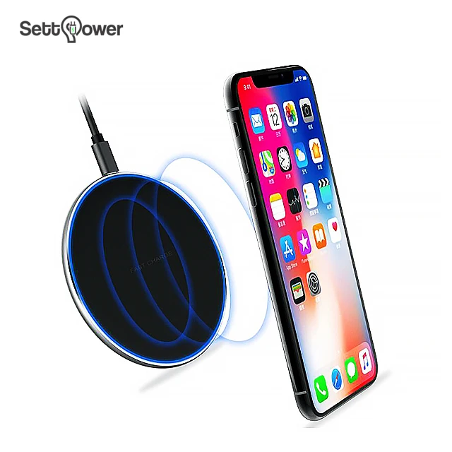 

Portable wireless charging mobile phone fast wireless charger Settpower X8