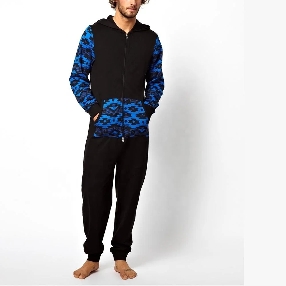 hooded jumpsuit mens