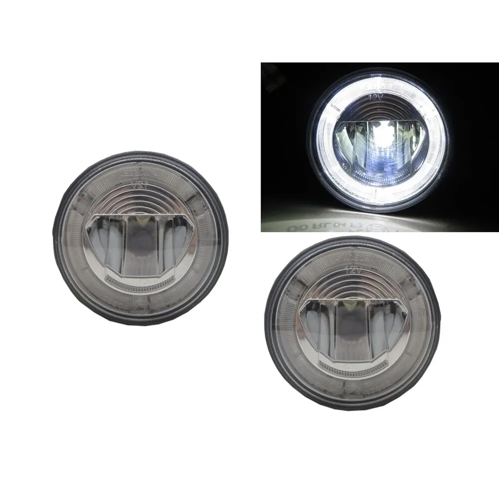 

Juke F15 MK1 2010-2014 5D LED DRL Daytime Running Fog Light Chrome for NISSAN