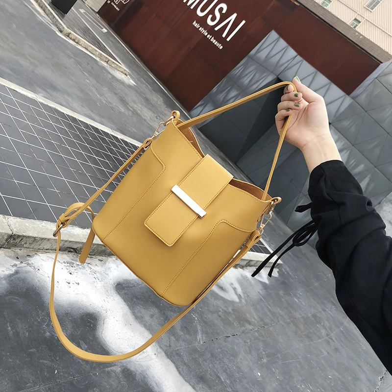 

2 piece set luxury leather crossbody bags women handbags 2020