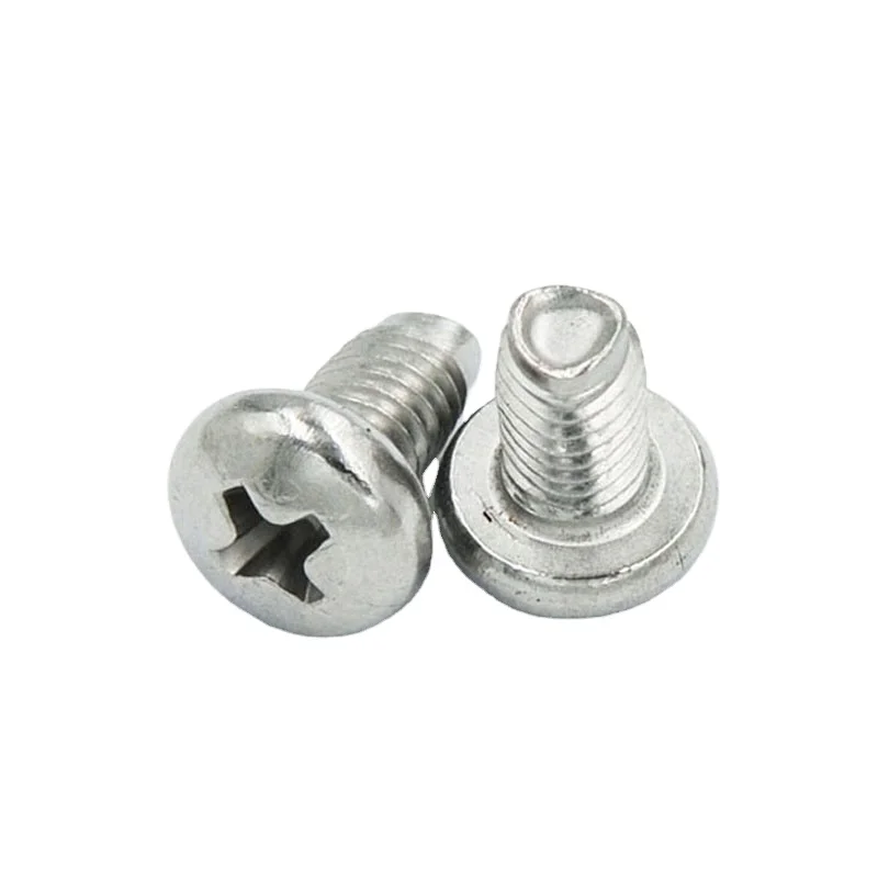 

China screw factory direct sales blue and white zinc plated stainless steel