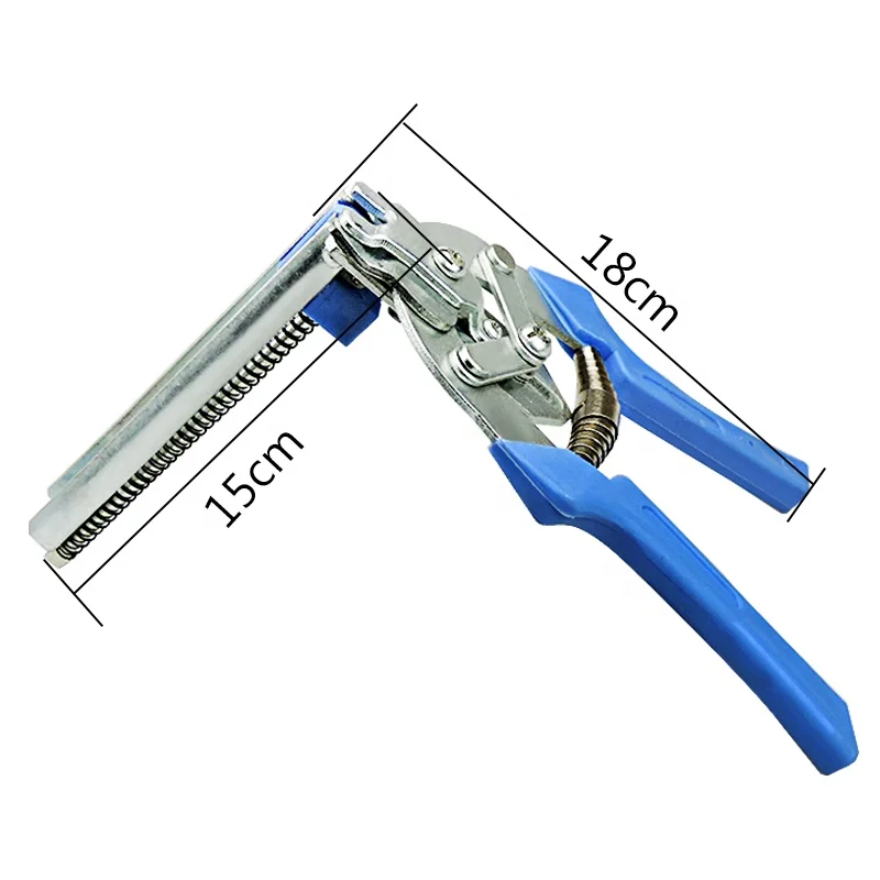 

Wholesale Price Animal M Nail Clamp Pliers Manual Hog Ring Wire Cage Clips Tool Chicken Cage Wire Mesh Fencing Plier