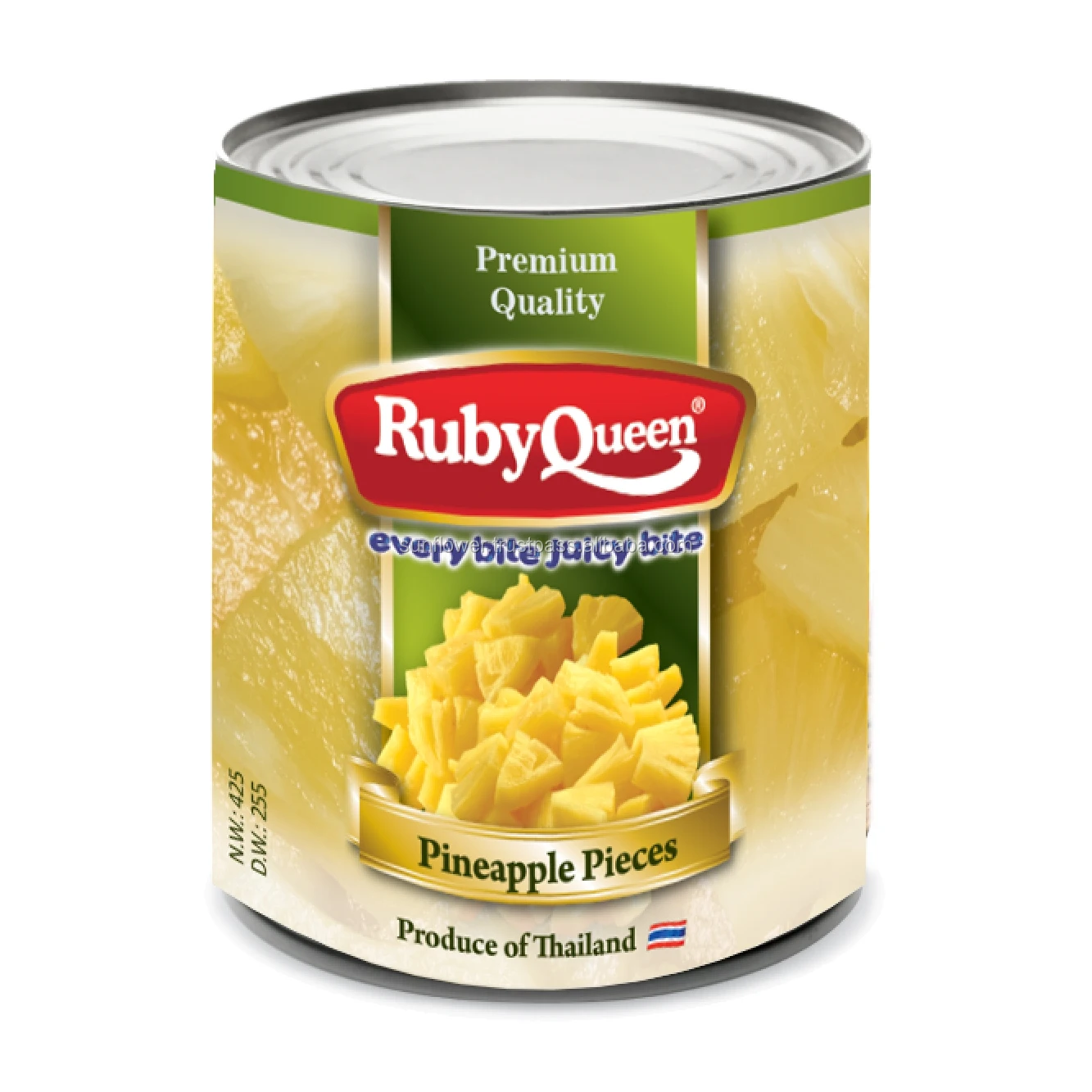 
Thai Canned Pineapple Hand Cut in Light Syrup Top Grade 