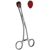 Young Tongue Holding Forceps with Rubber Tips