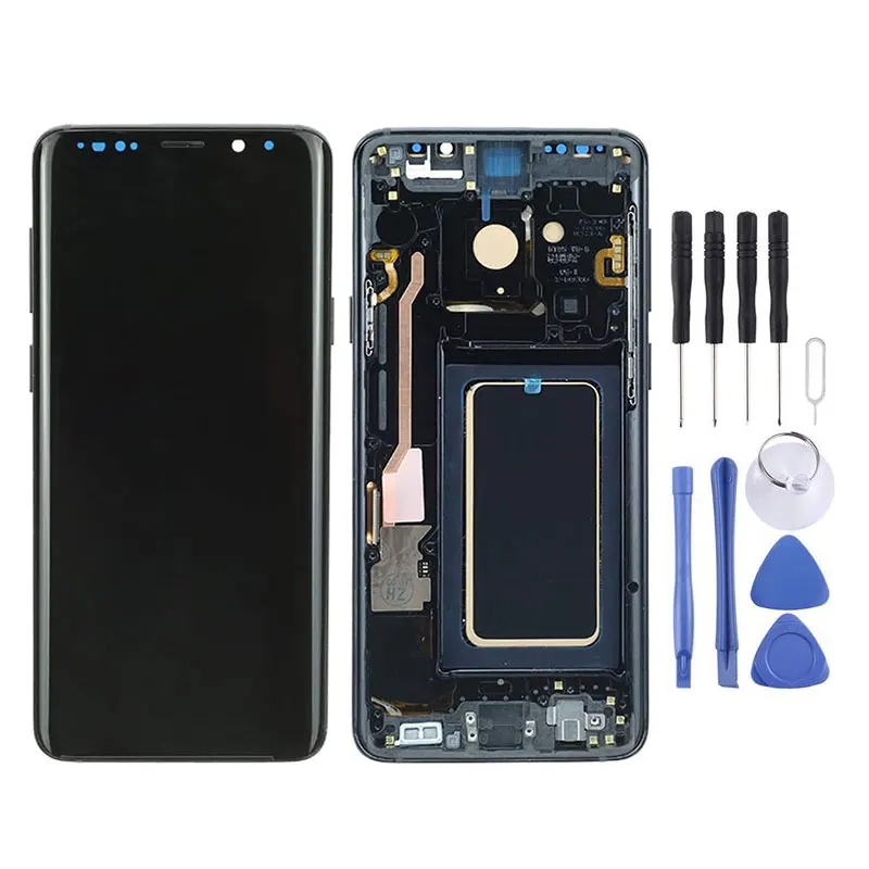 

Tested Original AMOLED Display for SAMSUNG Galaxy S9 G960 G960F S9 Plus G965 G965F Full LCD Touch Screen Digitizer Assembly