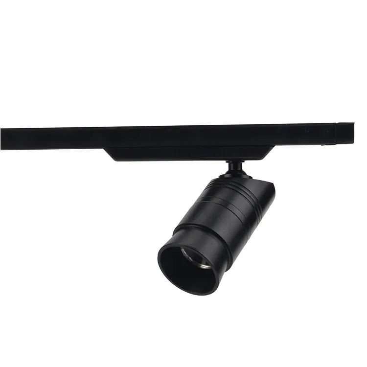 Supply new type led track spotlight black suitable for cabinet