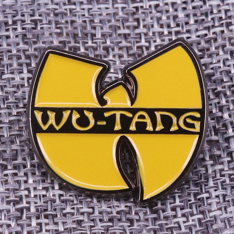 

Wu Tang Clan Classic Enamel pin 90's hip hop badge for music fans