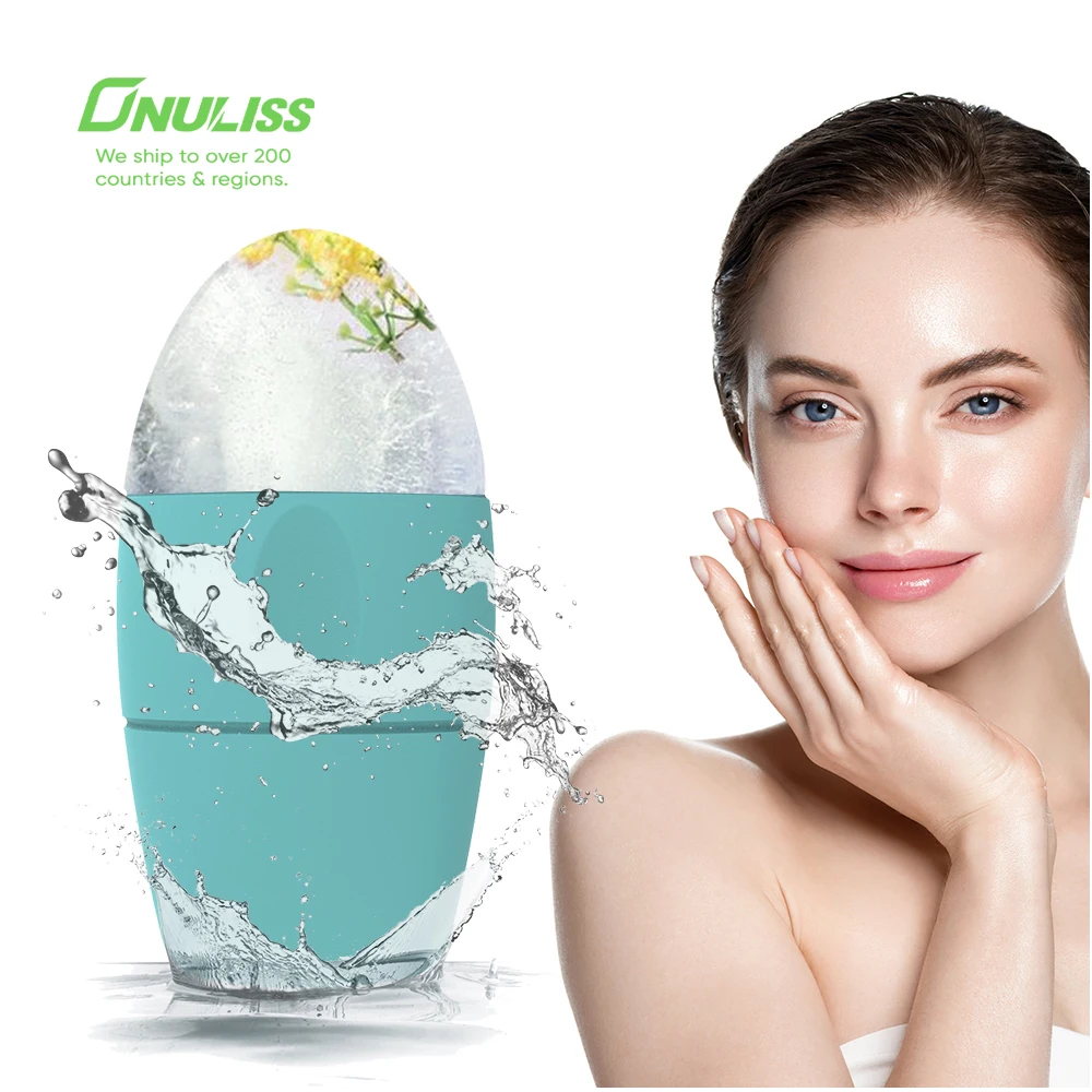 

Ice Mold for Face Ice Glow Cube Facial Contouring Ice Mold Roller for Face Roller Massager