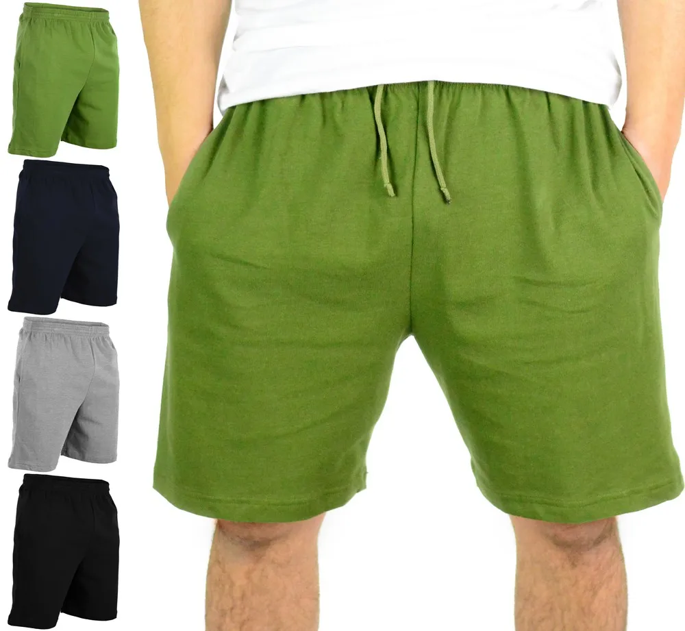 100% Cotton Black Cargo Shorts Men Half Pants Short Trousers For Man ...