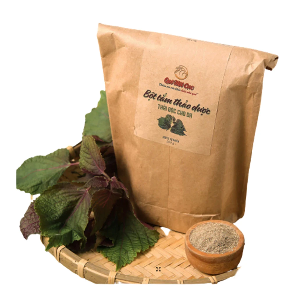 
Best choice for wholesale export Vietnam Perilla leaf bath powder for treating back acne with good price/quality 