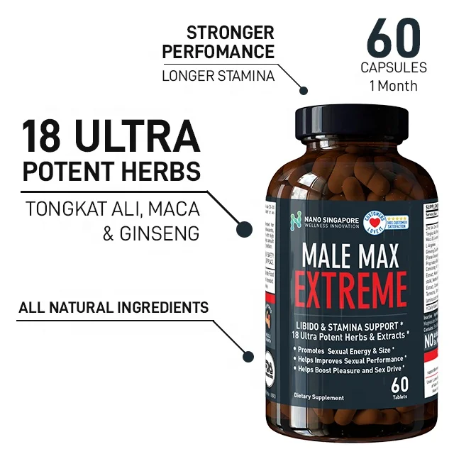 
All Natural Herbal Supplements Long Time Sex Capsule Penis Enlargement Sex Power Tablet for Men 