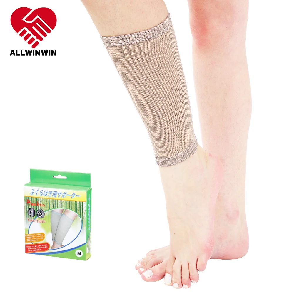 
ALLWINWIN BSP05 Calf Support   Bamboo Yarn Sleeves Brace Compression Leg Runners Shin Splints 